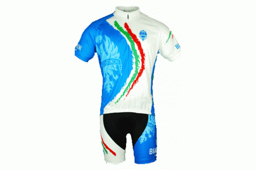 Профессиональная эксклюзивная велоформа Bianchi Milano (blue 2)