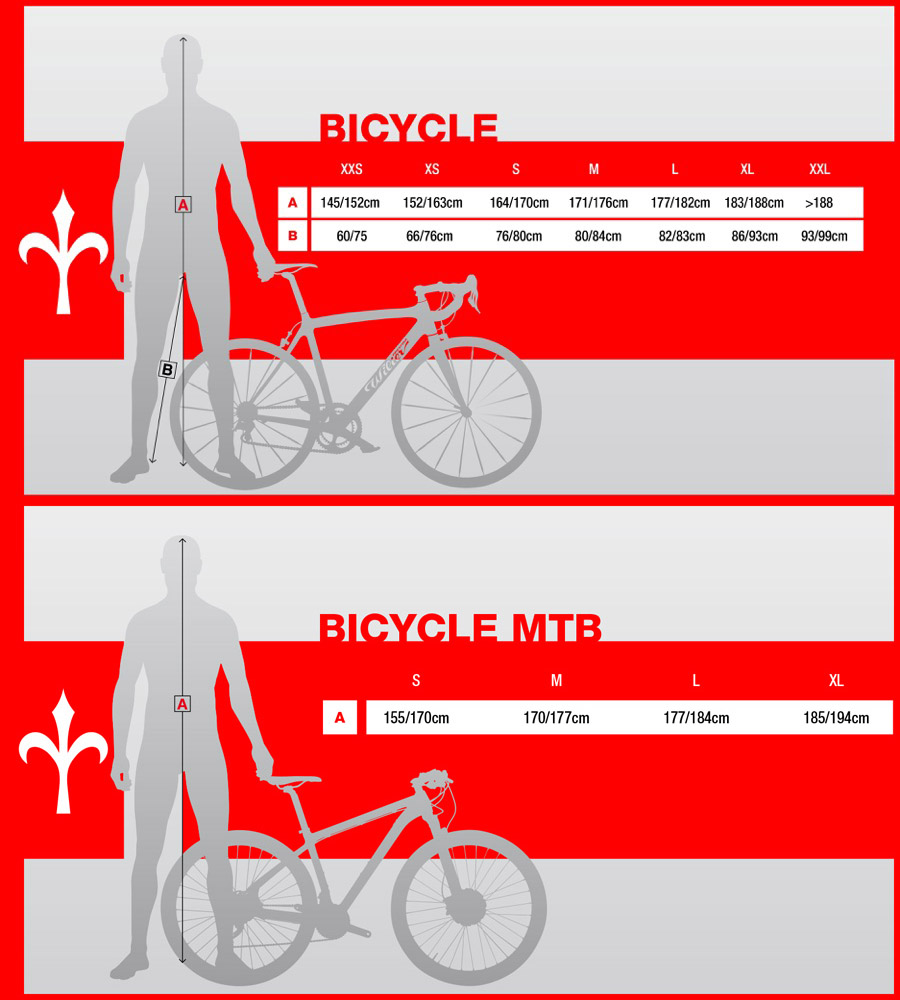 Размер рамы велосипеда выбрать под рост